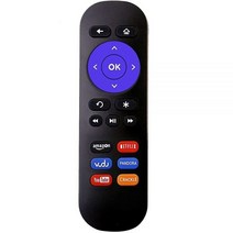 Smartby Roku 스트리밍 플레이어 1/2/3/4 Lt Hd Xd Xs(Roku 스틱 또는 tv에는 작동하지 않습니다) Roku40110151484