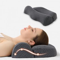 잠잘오는 베개 경추 목 편한 메모리폼 배게 옆으로 낮잠, 상세페이지 참조