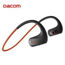 골전도 가성비 Dacom Athlete 무선 헤드폰 스포츠 IPX7 방수 블루투스 이어폰 AAC 달리기용 20H, Athlete 2021 RED_CHINA
