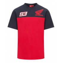 순면티셔츠 모터 MOTOGP93 신호용 말 퀘스 라이더 문화 자동차 마니아 싸이클복 면반팔티셔츠 2291112605, 레드