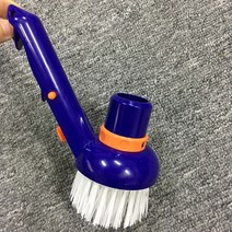 수영장청소기 수영장 진공 청소기 브러시 핸드 헬드 연못 분수 스파 풀 뜨거운 봄 액세서리, 한개옵션0