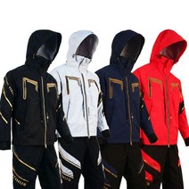 아티누스 사계절 기능성 낚시복 레인슈트 AR-964, 블랙