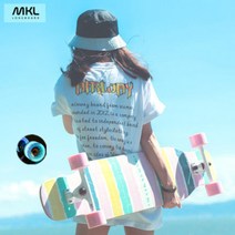 [XiangBaiLing해외구매대행] 입문 댄싱용 캐릭터 보드 47인치 킥그립 입문용 댄싱 롱보드 컴플릿 보드, CC