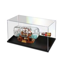레고 92177 병 속의 배 아크릴 케이스 진열장 쇼케이스 보관함 투명 진열대 박스, 2mm 박스