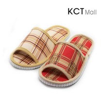 KCTclub 체크패턴실내화 내빈용3가지색상
