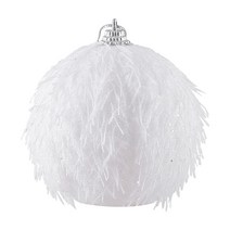 크리스마스트리 장식볼 코스트코 오너먼트 크리스마스 트리 행잉 볼 반짝이 빛나는 펜던트 홈 파티 장식, 16 white 4_02 4pcs