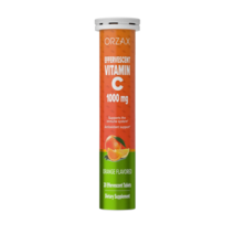 ORZAX 오작스 발포 비타민 C 씨1000mg 아스코르브산 식물성 20 발포정