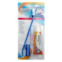 미라클 화이트닝 덴탈케어 강아지 치약 치솔세트