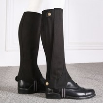 남녀승마 레깅스 무릎 패드 승마 장비 승마 부츠, 옵션선택, 03.블랙키즈M