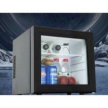 업소용음료냉장고 오픈쇼케이스 미니 카페냉장고, 화이트 50L
