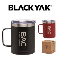 블랙야크 남여공용 스테인리스 BAC머그컵 2BYXXX0923, 블랙