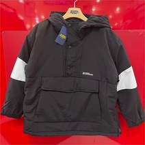 인디고키즈 SH01 아노락 패딩 점퍼 블랙 방수복 방한복 스키복 IKJP23B01