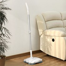 세비즈 SEVIZMOP1 원터치 물분사 60W 파워모터 회전 무선 물걸레 청소기, 3중 회전 무선 물걸레 청소기