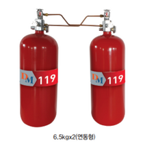 소공간 자동소화장치 6.5KG x 2개 연동형 분말
