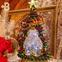 본디자인랩 트리 크리스마스 오르골 선물 워터볼 오르골 무드등, 스페셜 골드 트리 ( 22011B )