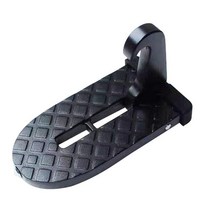 계단등반 자동차 등지게 계단수레 접이식 문짝 래치 후크 스텝 트럭 업 지붕 페달 차량 옥상 수하물 사다리 스탠딩, 1.Black