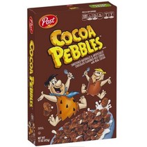 Post Cocoa Pebbles Cereal 포스트 코코아 페블 시리얼 425g 2팩, 2개