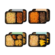 맛있는 2주 냉동 도시락 매일 아침 점심 배달 식단, 도시락 6종-12팩
