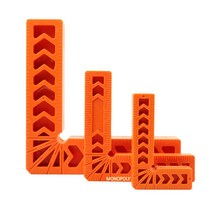 80mm L형 목공자 직각 보조 눈금 각도자 코너 클램프 _ 2026786EA
