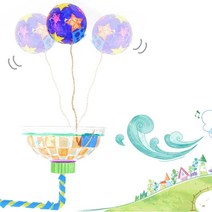 쭈bhnj__입바람놀이 만들기 5개묶음 미술수업재료 공작시간 교구 유치원 용교구 만들기패키지♥hopenjoy!, ♥hopenjoy!