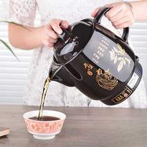 한약 탕약기 자동 한약 냄비 가정용 항아리 건강관리, 5L(백자논스틱)고급원버튼스마트비프음