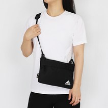 아디다스 가벼운 휴대 크로스백 MH 스트랩 사코슈 백 블랙, 상세설명참조, 1