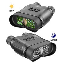 야간투시경 나이트비젼 사냥 야시경 적외선 망원경 IR LCD 와이드스크린 녹화가능, 야간투시경(본체)+SD카드32GB
