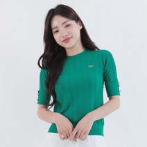 여름골프웨어티셔츠 여성골프티 펀칭 라운드 반팔 골프티