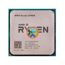 Ryzen호환7 2700X R7 3.7 GHz 8 코어 16 스레드 16M 105W CPU 프로세서 YD270XBGM호환88AF 소켓 AM4, 한개옵션0