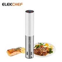 수비드 기계 머신 BioloMixELEKCHEF 스테인레스 스틸 수비데 쿠커 IPX7 방수 히터 정확한 온도, SV-8080+KR