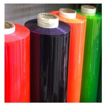 칼라 연질PVC 1m 재단, 1T_91cmX1m, 초록투명