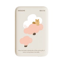 샤오미 SOLOVE 아이폰 무선 맥세이프 보조배터리 W9 W12, YC-06