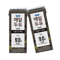 매일유업 매일두유 검은콩 저당 190ml x 48팩