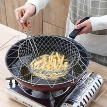 튀김바스켓 거름망 다용도 요리망, 1개