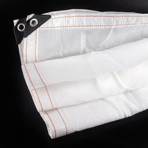 egi휀스 중고 해태망 돼지천 실족 방지망 방화폼 패드 이미지 보양 텅스텐4가지 색상 85% 음영 자외선 방지, 05 White_24 3mx4m