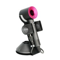 다이슨 헤어 드라이어 랙 욕실 브래킷 보관 홀더, 02 Black-B