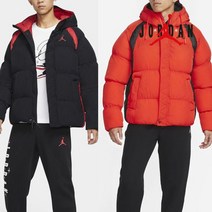 나이키 조던 스포티한 남성 숄더 배색 에센셜 숏패딩