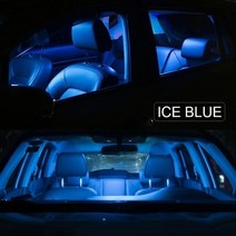 그랜저hg엠비언트 badeya for bmw 1 series e81 e87 기타램프용품, 아이스 블루, e81-87 해치백 15p