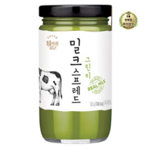 라이브잇 복음자리 밀크스프레드 그린티, 230g, 8개