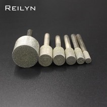 전동 실린더 전기 파워 삼면 포장기 에어 도어 공압 다이아몬드 그라인딩 포인트 630mm 미세 모래 비트 1 개 옥 석재 연마용 헤드, 120+Cylinder 30mm