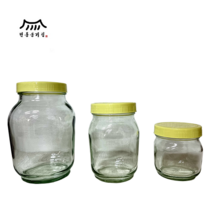 유리꿀병 꿀통 유리용기 꿀병용기 수제청 공병 0.6kg 1.2kg 2.4kg 박스판매, 유리꿀병 1.2kg(박스판매) 총 15개, 15개