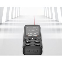 연직기 거리측정기 휴대용 미니 적외선 눈금자 레이저, 블루투스 소형 화면 100m거리측정기