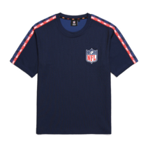NFL 엔에프엘 F202MTS164 테이핑 숏슬리브 티 NFL NAVY