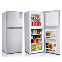 캠핑카 냉장고 12V 24V DC 냉장 냉동 카라반 트레일러 개조 대용량 냉동고, 50L 단일 도어 검정색   430x480x510