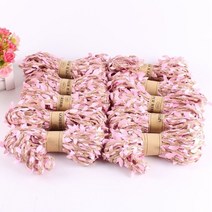 마닐라로프 5m 자연 빈티지 황마 리본 로프 코드 diy 웨딩 황마 문자열 꼬기 공예, 황마 핑크