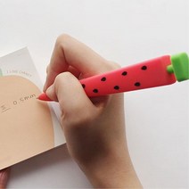 수박모양 초등학생 문구 팬시 과일 샤프 10개 고급샤프 신학기