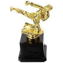 태권도 트로피 컵 대회 장식 축구 메달 시상식 모델 키즈 골드, 02 As Shown-215X10CM