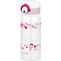 THERMOS 써모스 보온병 400mL, 화이트