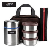 라젤라 웰빙 레트로 프리미엄 보온도시락 집밥 따뜻한, 웰빙도시락SJ-47L