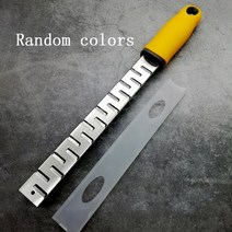 치즈 커터 슬라이서 나이프 그라인더 레몬 다기능 304 스테인리스 스틸 가우 징 그레이터, 03 large teeth